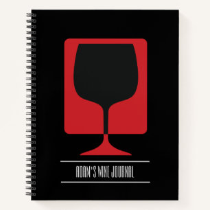 Custom Wine Journal Notizblock