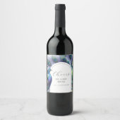 Custom Wine Labels Peacock Weinetikett (Vorderseite)