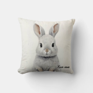 Custom Winter Rabbit Liebe Niedliche Ästhetik Kissen