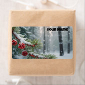 Custom Winter Wonderland | Pine & Berries Design (Insitu)