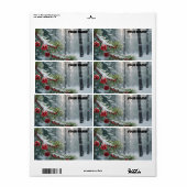 Custom Winter Wonderland | Pine & Berries Design (Vorne)