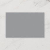 Custom Winter Wonderland | Pine & Berries Design Visitenkarte (Rückseite)