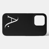 Custom with Initial Name Case-Mate iPhone Hülle (Rückseite (Horizontal))