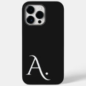 Custom with Initial Name Case-Mate iPhone Hülle (Rückseite)