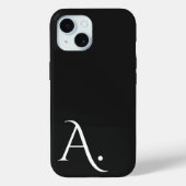 Custom with Initial Name Case-Mate iPhone Hülle (Rückseite)