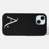 Custom with Initial Name Case-Mate iPhone Hülle (Rückseite (Horizontal))