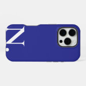 Custom with Initial Name iPhone Hülle (Rückseite (Horizontal))