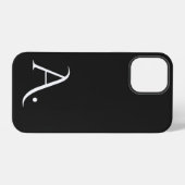 Custom with Initial Name iPhone Hülle (Rückseite (Horizontal))
