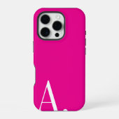 Custom with Initial Name iPhone Hülle (Rückseite)