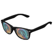 Custom Wolf Lens Glass, einzigartiges Tierdesign A Partybrille (Schrägansicht)