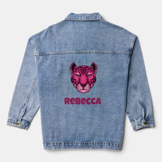 Custom Women's Denim Jacket: Ihr einzigartiger Y2K Jeansjacke (Rückseite)