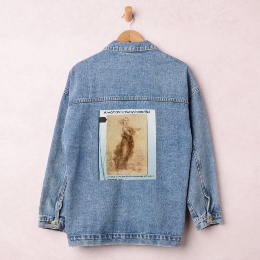 Custom Women's Denim Jacket (Jean Jacket), Denim Jeansjacke (Hangar)