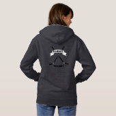 Custom Women's Hockey Hoodie Sweatshirt (Schwarz voll)