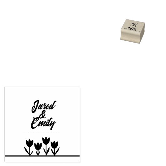 Custom Wood Art Briefmarke Gummistempel (Stempel)
