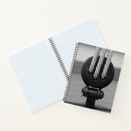 Custom Wood Block Spiral Notebook Notizblock (Innenseite)