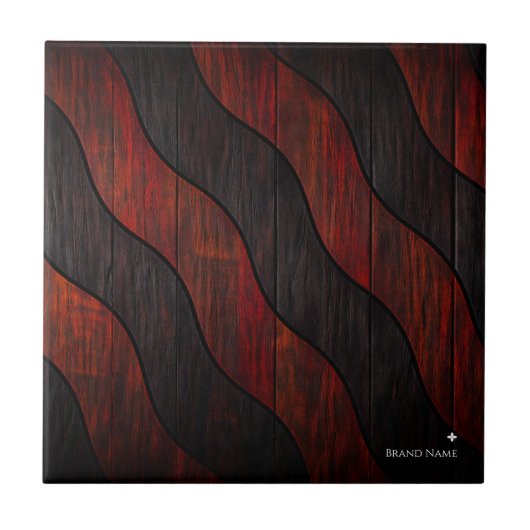 Custom Wood Texture Fliese (Vorderseite)