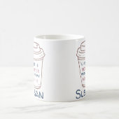 Custom Work Bestie Coffee Lover Geschenk Verwandlungstasse (Mittel)