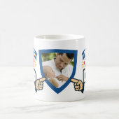 Custom World's Best Dad  Kaffeetasse (Mittel)