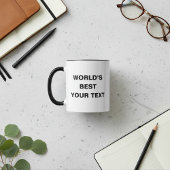Custom World's Best Personalized Coffee  Tasse