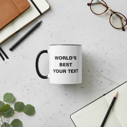 Custom World's Best Personalized Coffee  Tasse