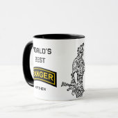 Custom World's Best Ranger Tasse (Vorderseite Links)