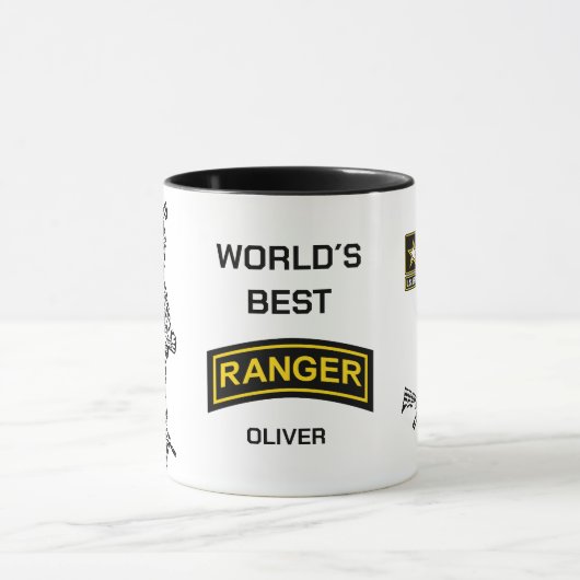 Custom World's Best Ranger Tasse (Zentrum)