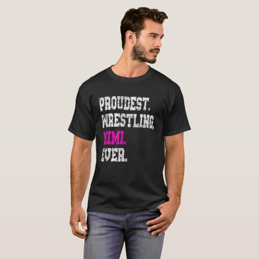 Custom Wrestling Mimi TShirt Bestes Mimi-Ever-Gesc (Vorne ganz)
