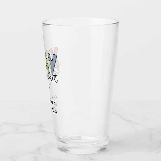 Custom Xray Technologist Röntgen Tech Geschenke Glas (Links)