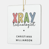 Custom Xray Technologist Röntgen Tech Geschenke Keramikornament (Links)