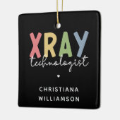 Custom Xray Technologist Röntgen Tech Geschenke Keramikornament (Links)