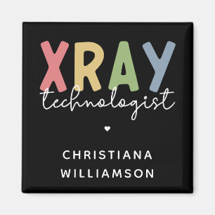 Custom Xray Technologist Röntgen Tech Geschenke Magnet