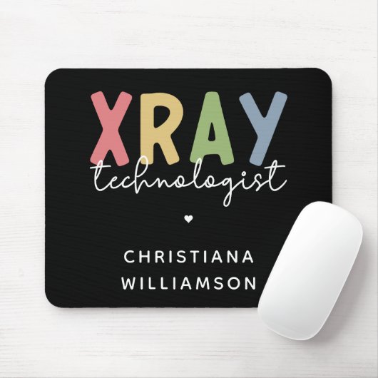 Custom Xray Technologist Röntgen Tech Geschenke Mousepad (Mit Mouse)