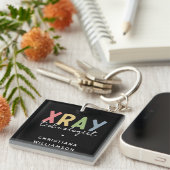 Custom Xray Technologist Röntgen Tech Geschenke Schlüsselanhänger (Vorderseite rechts)