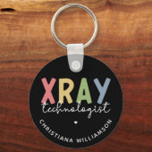 Custom Xray Technologist Röntgen Tech Geschenke Schlüsselanhänger (Vorderseite)