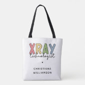 Custom Xray Technologist Röntgen Tech Geschenke Tasche (Rückseite)