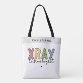 Custom Xray Technologist Röntgen Tech Geschenke Tasche (Rückseite)