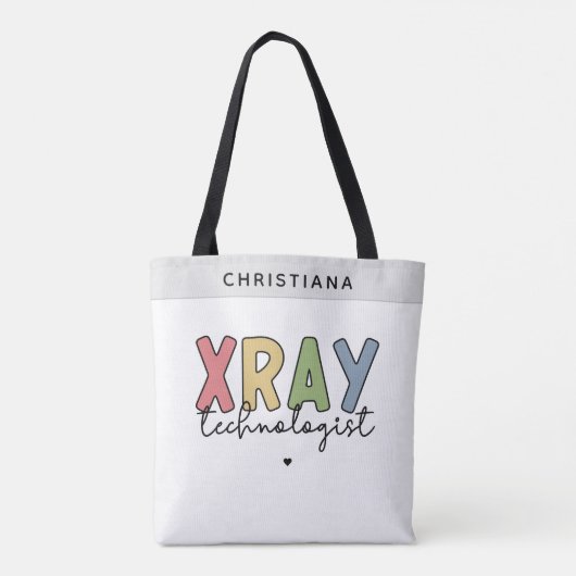 Custom Xray Technologist Röntgen Tech Geschenke Tasche (Rückseite)