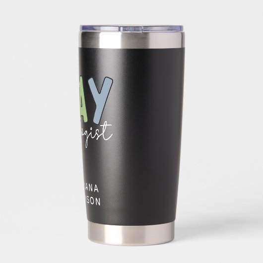 Custom Xray Technologist Röntgen Tech Geschenke Thermobecher (Rückseite)