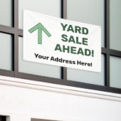 Custom YARD SALE AHEAD Banner (Äußeres Gebäude)