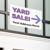 Custom YARD SALE! Banner (Äußeres Gebäude)