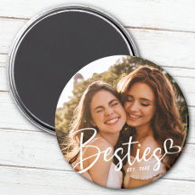 Custom Year Besties BESTE FREUNDIN Modernes Script
