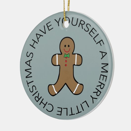 Custom Year Gingerbread man Ornament (Links)