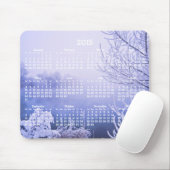 Custom Yearly Calendar 2015 Mouse Pads Winter Mousepad (Mit Mouse)