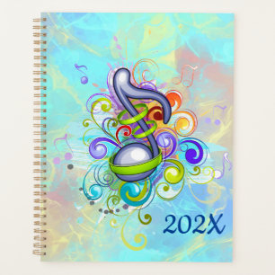 Custom Yearly Musical Planer