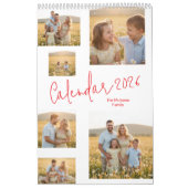 Custom Yearly Wall Calendar with Your Pictures Kalender (Titelbild)