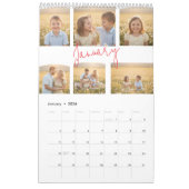 Custom Yearly Wall Calendar with Your Pictures Kalender (Jan 2026)