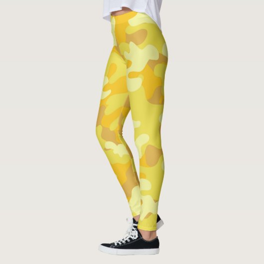 Custom Yellow Camouflage Leggings (Links)