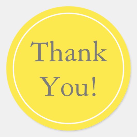 Custom Yellow Danke Stickers & Fevor Labels (Vorderseite)