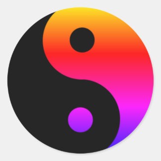 Custom Yin Yang Stickers