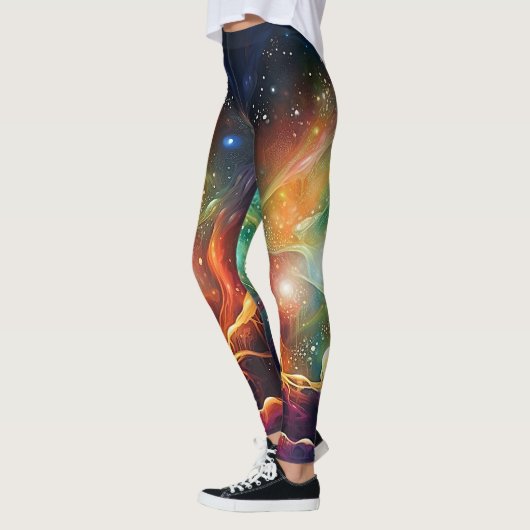 Custom Yoga Leggings mit Chakren (Links)